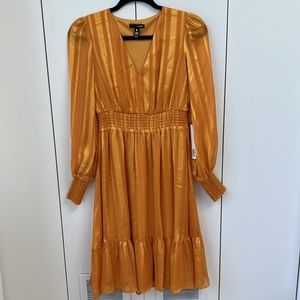 NWT golden yellow dress